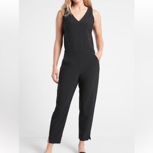 Athleta Brooklyn Jumpsuit Black Sz 0